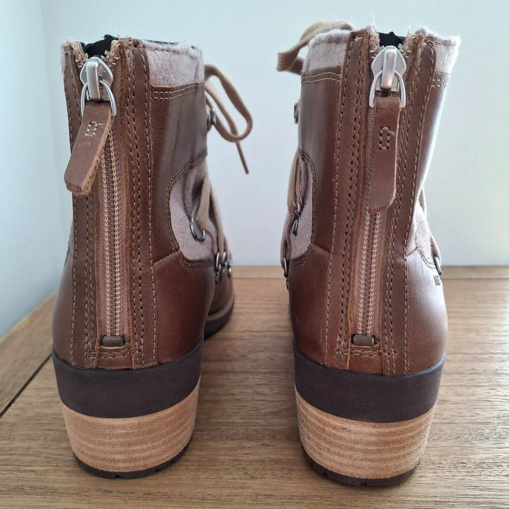 (New) Merrell – Shiloh II Warm Leather Boots (Camel) – Women's 10.5